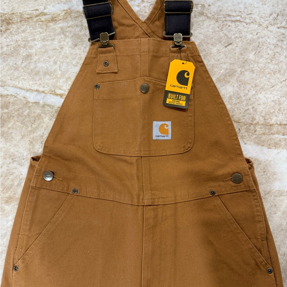 NWT Boys Carhartt overalls size 10 (boys)